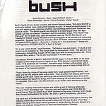 Bush Official Bios