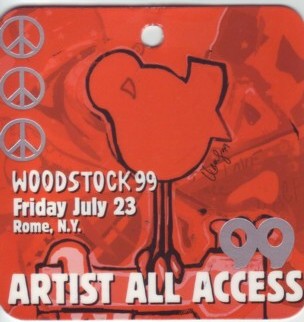 Woodstock 99 Artist