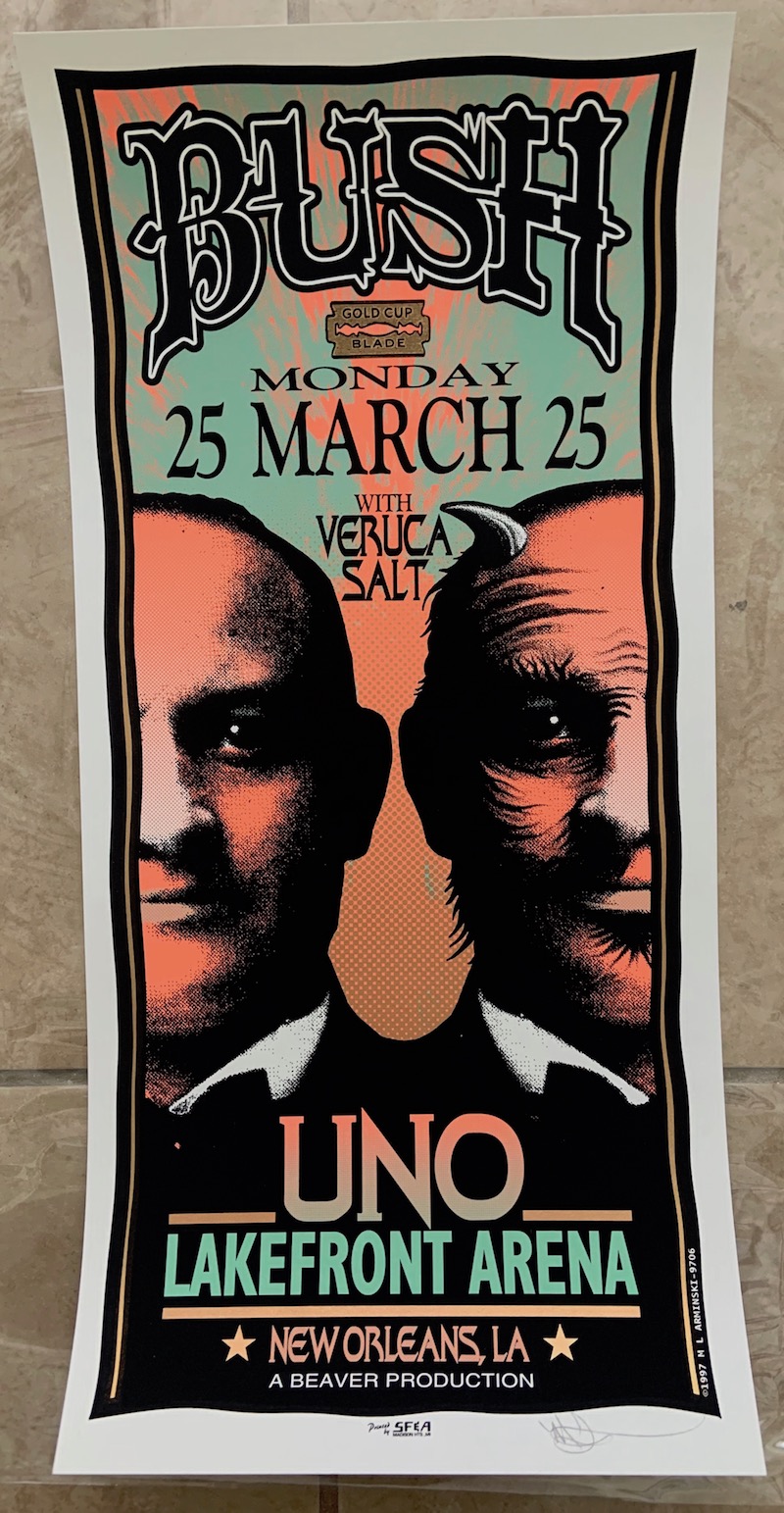 Concert Poster Arminski