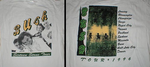 1996 Sixteen Stone Tour 'Not Authentic'