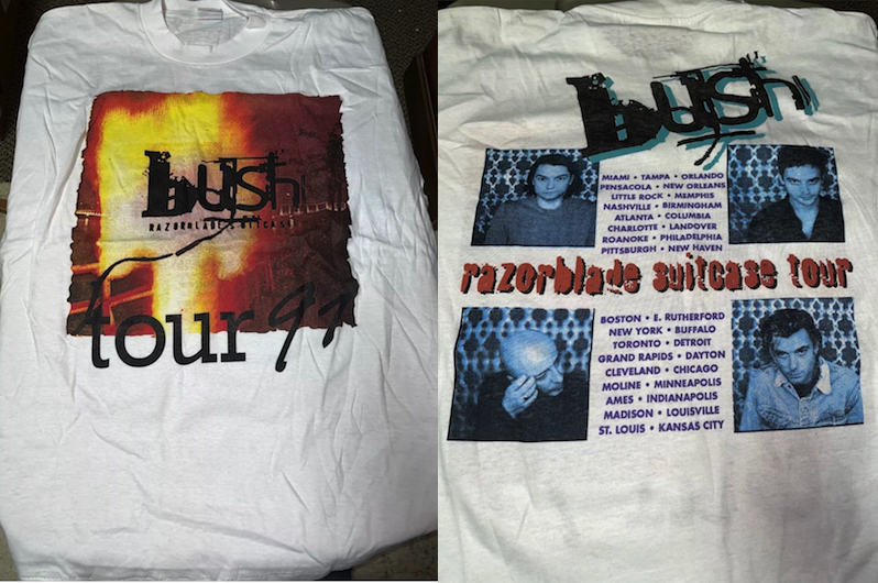 1997 Tour shirt USA