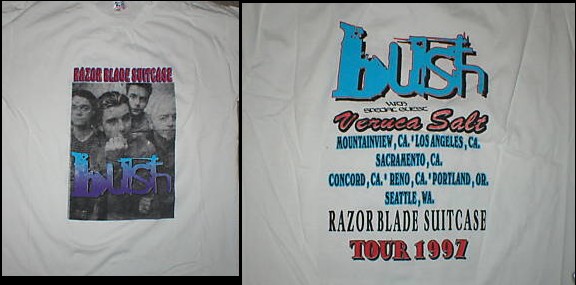 1997 Razorblade Suitcase Tour USA