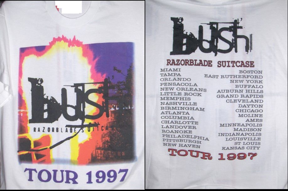 1997 Razorblade Suitcase Tour USA 'Not Authentic'