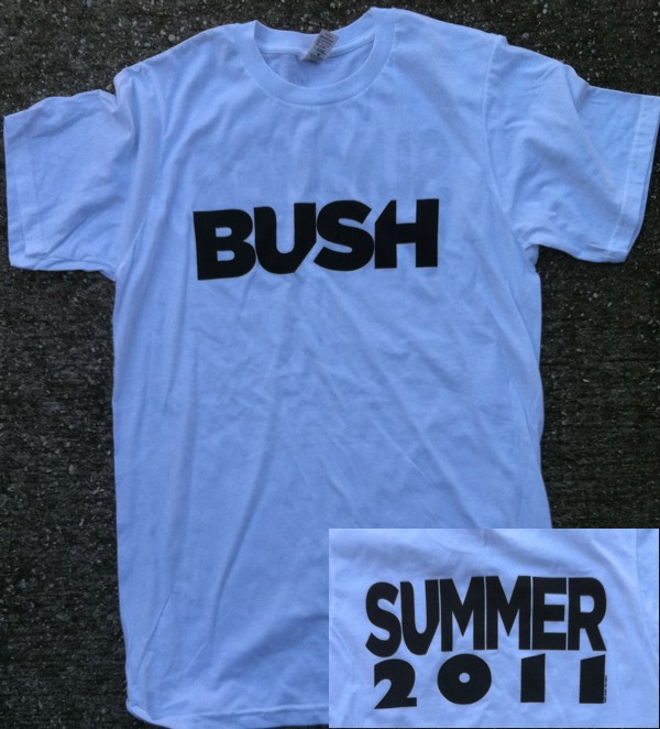 Summer 2011 Bush Logo Short Sleeve White