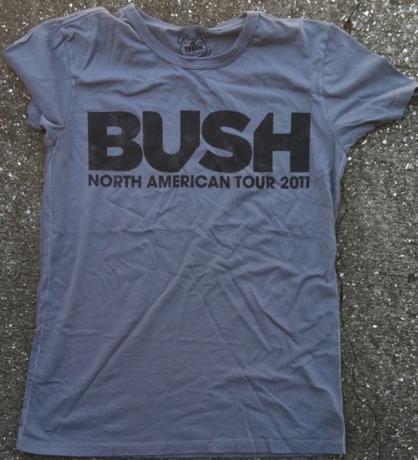 North American Tour 2011 VIP Nation Bush Logo