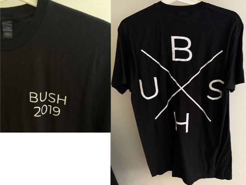 2019 Bush X logo