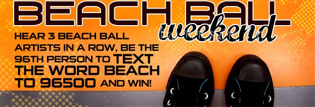 Buzz Beach Ball Weekend Bush